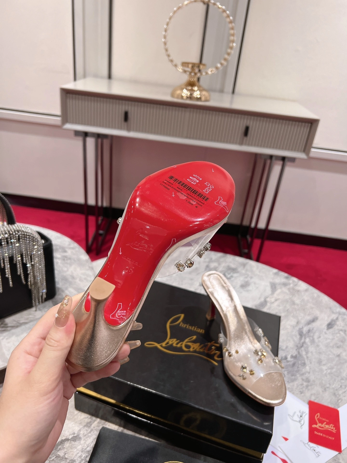 &COCO--- 3230288F642 8.5cmHeel height Degraqueen item：C-X062L1241R